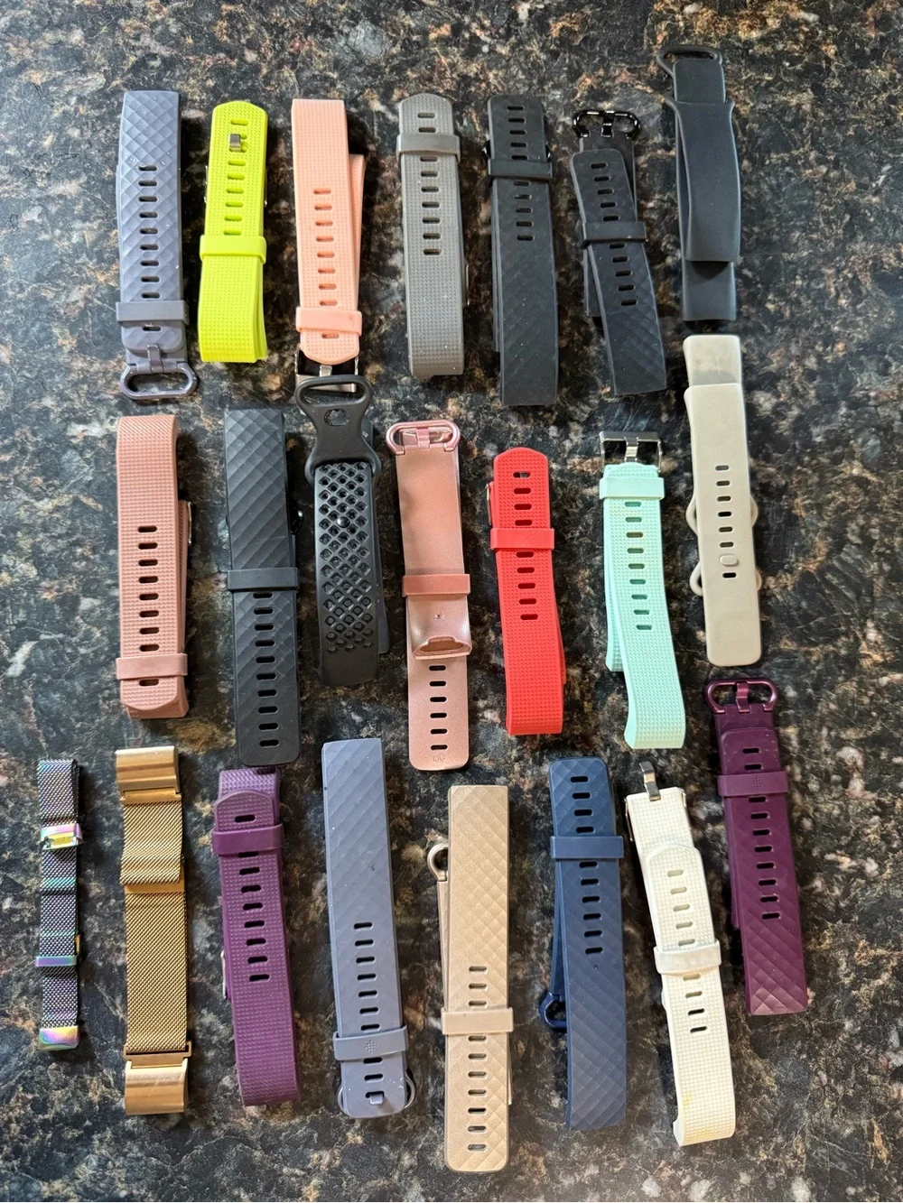 Fitbit Bands and Two Units